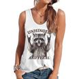 Retro Raccoon Feral Summer Flowy Tank | Quirky Unisex Design