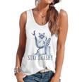 Stay Trashy Raccoon Feminine Halloween Flowy Tank