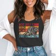 Adopt A Street Cat Tank - Funny Raccoon Design for Animal Lovers