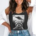 Alien UFO Raccoon Flowy Tank