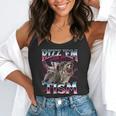 Autism Rizz Em With The Tism Meme Autistic Racoon Flowy Tank