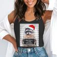 Christmas Raccoon Flowy Tank - Dear Santa I Can Explain