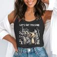 Let's Get Trashed Raccoon & Opossum Tank - Fun Drinking Design