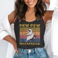 Pew Pew Raccoon Lover Tank – Vintage Retro Flowy Style