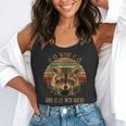 Raccoon Cartoon Kids Tank - Fun Flowy Design