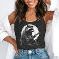 Raccoon Guitarist Moonlight Tank Top - Fun Animal Meme Apparel