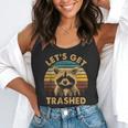 Raccoon Lovers Flowy Tank - Cute Animal Theme for Fun Vibes