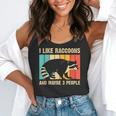 Raccoon For Men Women Raccoon Lover Introvert Flowy Tank