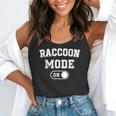 Raccoon Mode On Flowy Tank | Fun Animal Lover Costume Top