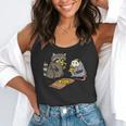 Raccoon & Opossum Pizza Lovers Tank - Unisex Casual | Fun Street Cats Theme