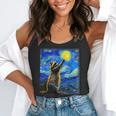 Raccoon Starry Night Flowy Tank | Van Gogh Art for Raccoon Lovers