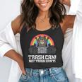 Raccoon Trash Can Fun Flowy Tank Top for Men, Women & Kids