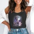 Rats Howling At The Moon Shirt Rat Flowy Tank