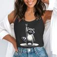 Retro Raccoon Rock Music Men Kids Women Raccoon Flowy Tank