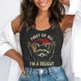 Sarcastic Raccoon Lover Flowy Tank - Fun & Easygoing Vibe