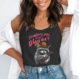 Strawberry Jams But My Don't Raccoon Flowy Tank