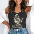 Vintage Cowboy Raccoon Tank - Western Humor - Flowy Fit for Adults