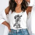 Cowboy Raccoon Meme Flowy Tank – Fun & Quirky Appeal