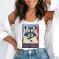Raccoon Lover Animal Art Tank | Flowy Fit Perfect for Nature Enthusiasts