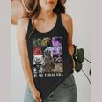 In My Feral Era Awesome Raccoon Raccoon Cringy Meme Flowy Tank
