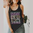 I'm Not Part Of The Problem Raccoon Meme Bootleg Flowy Tank