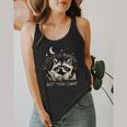 It's Called Trash Can Not Trash Cannot Funny Racoon Flowy Tank