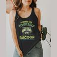Raccoon Flowy Tank - Fun Unisex Top for Outdoor Adventures
