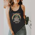 Raccoon Flowy Tank – Unisex Fun Design | Casual Wear