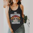 Raccoon Lover Flowy Tank - Vintage Retro Design for Unisex