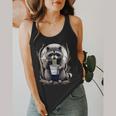 Raccoon Noodle Cup Graphic | Unisex Flowy Tank Top | Fun & Stylish
