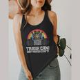 Raccoon Trash Can Fun Flowy Tank Top for Men, Women & Kids
