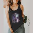 Rats Howling At The Moon Shirt Rat Flowy Tank