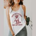Cowboy Raccoon Unisex Tank - Fun Flowy Design for Casual Wear