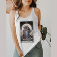 Raccoon Tarot Lovers - Flowy Tank for Romantics