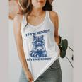 Raccoon Trash Panda | Flowy Tank Top for Fun & Whimsy