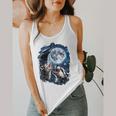 Trash Panda Raccoon Meme Flowy Tank for Animal Lovers