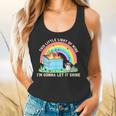 Groovy Raccoon Flowy Tank - Light of Mine Dumpster Fire Fun