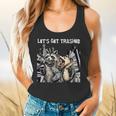 Let's Get Trashed Raccoon & Opossum Tank - Fun Drinking Design