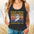 Pew Pew Raccoon Lover Tank – Vintage Retro Flowy Style