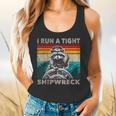 Raccoon Captain Vintage Flowy Tank – Nautical Humor for Casual Wear
