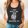 Raccoon Love Flowy Tank | Animal Lover's Essential Top