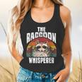 Raccoon Lover Flowy Tank - Vintage Retro Design for Unisex