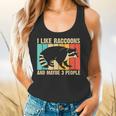 Raccoon For Men Women Raccoon Lover Introvert Flowy Tank