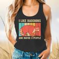Raccoon For Men Women Raccoon Lover Introvert Flowy Tank