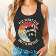 Raccoon Vintage Flowy Tank - Chill Vibes Unisex Top