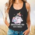 Raccoonicorn Tank Top - Flowy Style for Raccoon Lovers