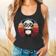 Retro Panda In Sunglasses BBQ Pool Party Panda Flowy Tank