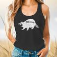 Retro Trashpanda On The Half Moon Vintage Raccoon Flowy Tank