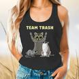 Team Trash Opossum Raccoon Rat Animals Garbage Gang Short Sleeve Flowy Tank
