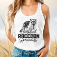 Certified Raccoon Specialist Flowy Tank - Vintage Style